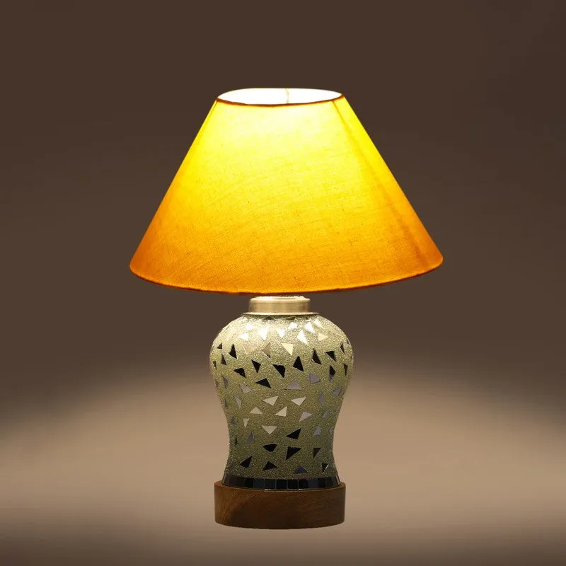 Haloire Wooden Table Lamp - Multicolor media 6