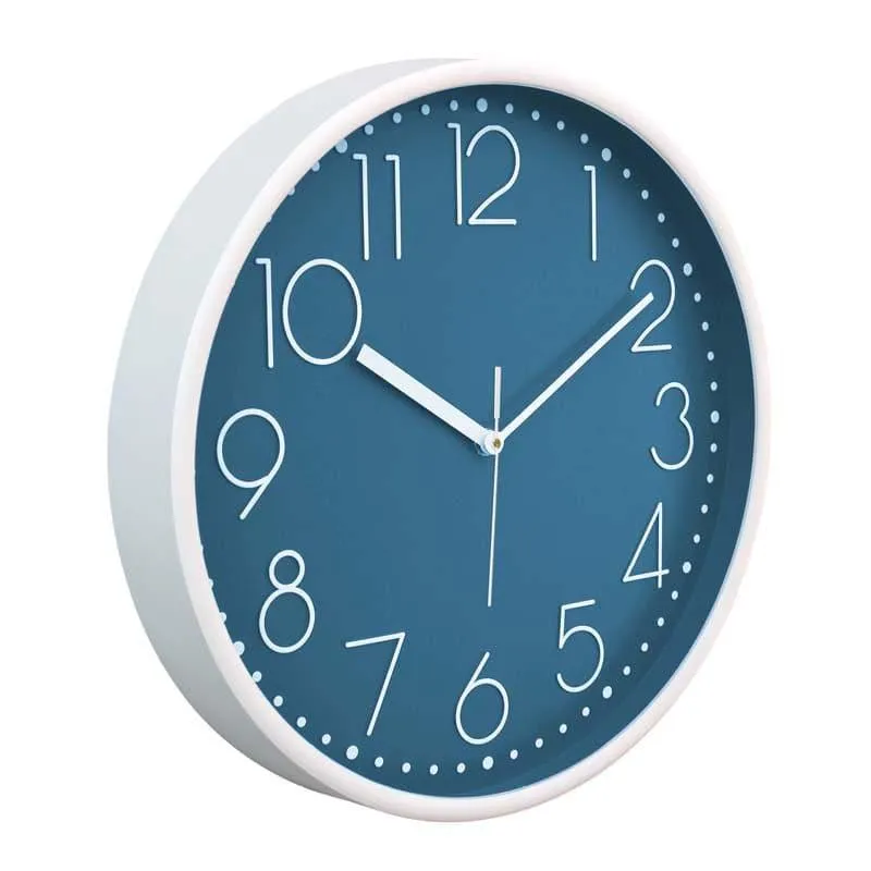 Elementary Wall Clock - Azure media 3