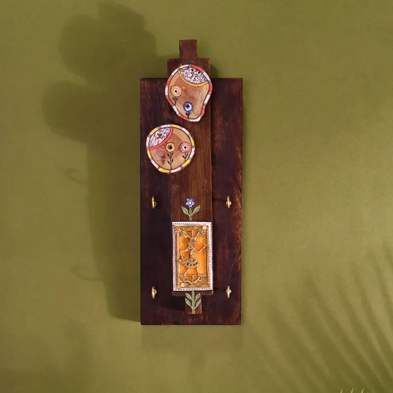 Brass Motif Key Hanger media 1