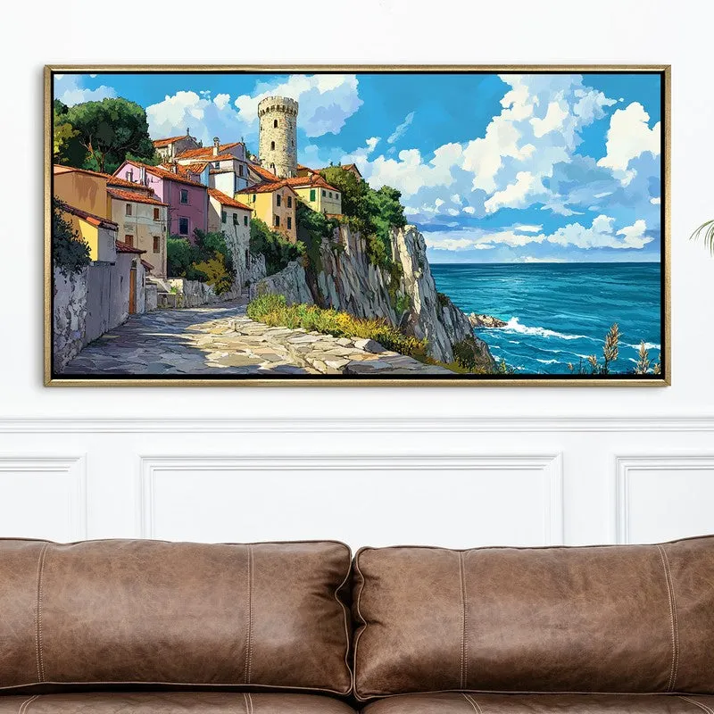 Citadel Canvas Wall Painting With Frame media 4