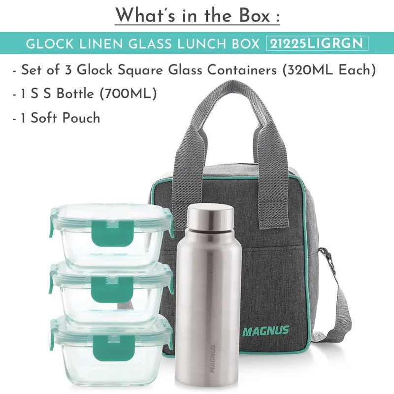 Irnex Lunch Box with Bottle & Lunch Bag - Five Piece Set media 5