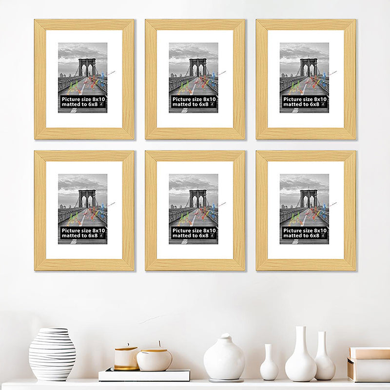 Willowwood Photo Frame (Beige) - Set Of Six media 3