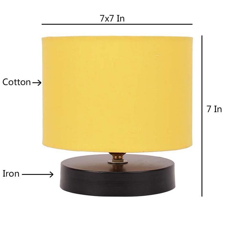 Dum Dum Fabric Table Lamp - Yellow,Black media 7