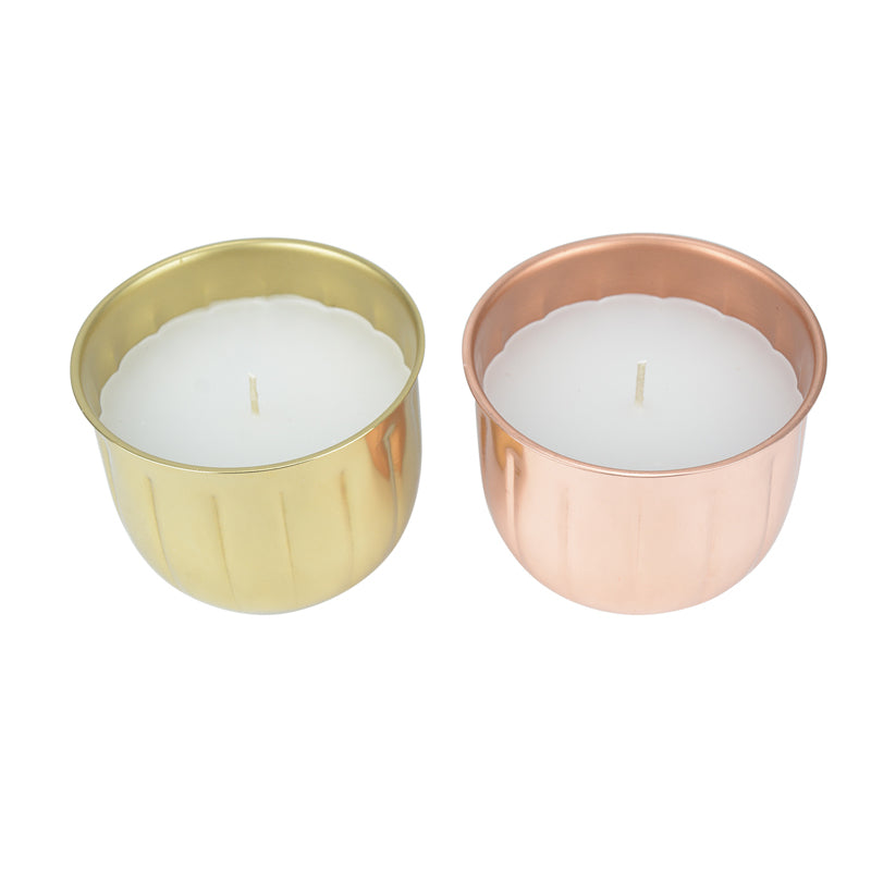Nakshatra Vanilla Scented Festive Tealight Candle - Set Of Two media 4