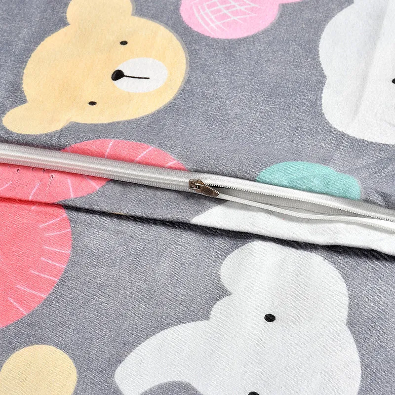 Paws & Faces Kids' Cotton Duvet Cover - 210 TC media 4