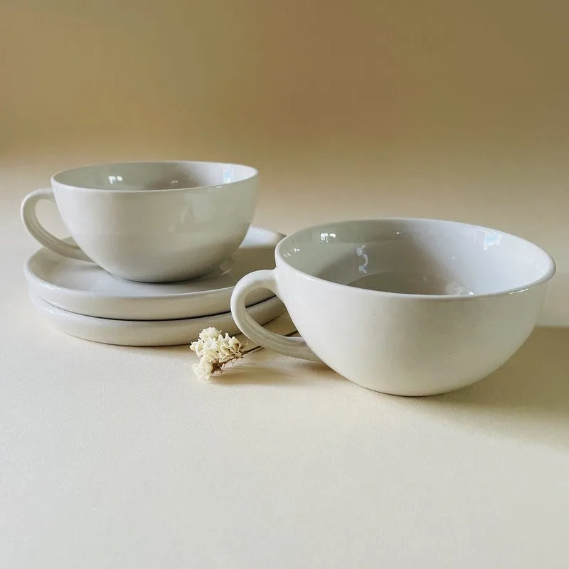 Lunar Brew Cup & Saucer (240 Ml) - Four Piece Set media 6