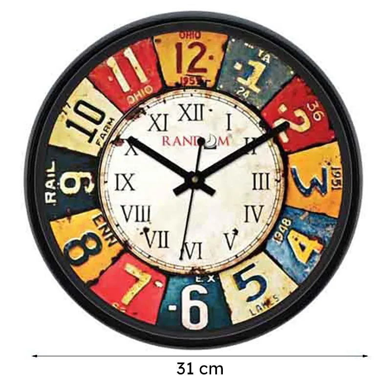 Pop Art Wall Clock media 7