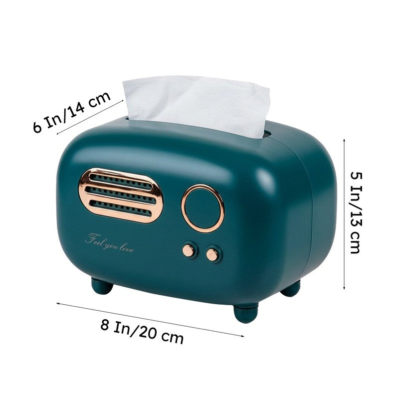 Retro Blues Tissue Box media 9