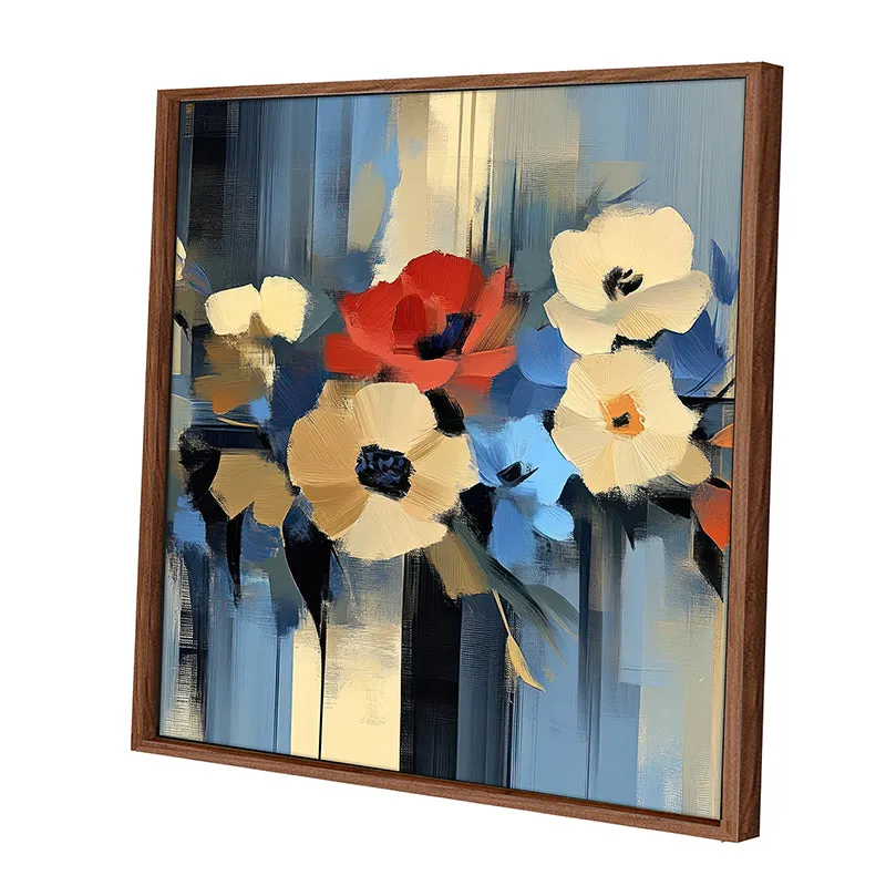 Poppies Of Dreams Wall Art With Frame - Brown media 3