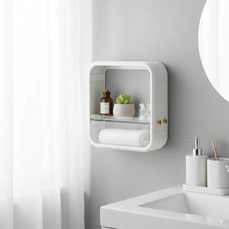Task Master Wall Shelve - White media 1