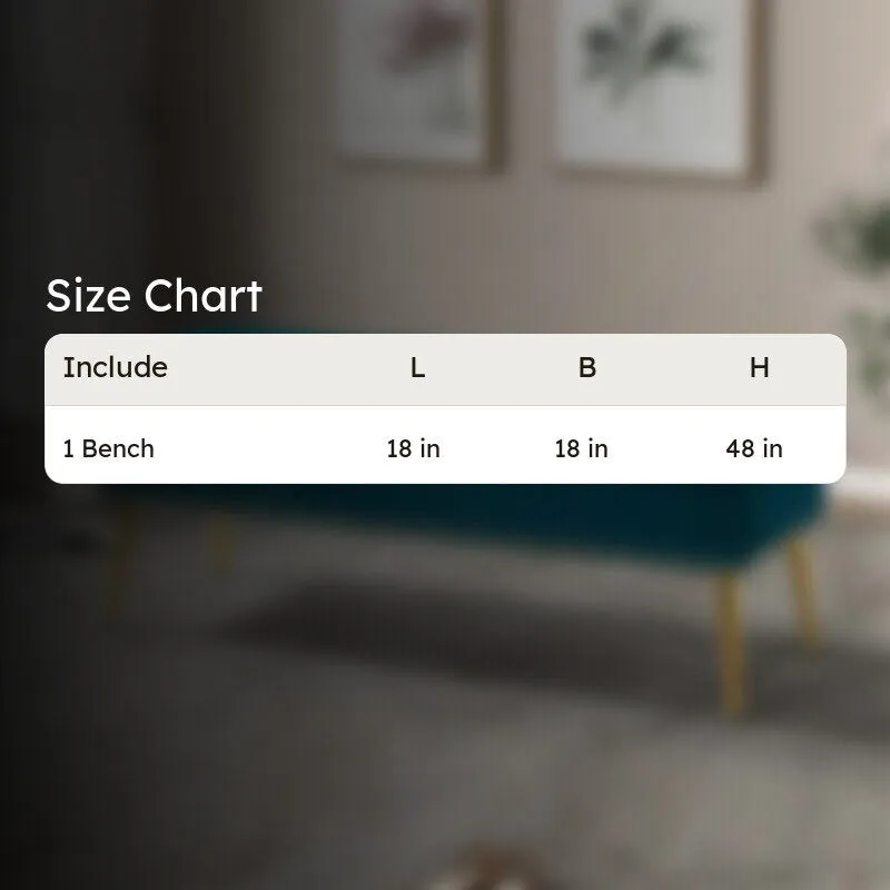 Carnes Bench - Teal media 7