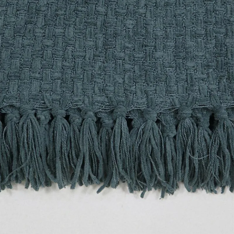 Cozy Loom Throw - Green media 3
