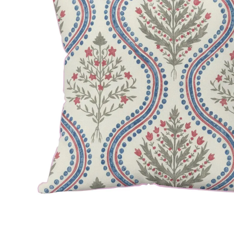 Paisley Motif Multicolor Cushion Cover Set - Set Of Three media 5