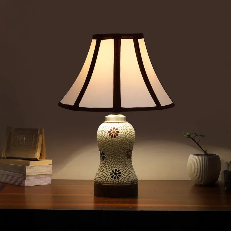 Earthix Wooden Table Lamp - Multicolor media 1