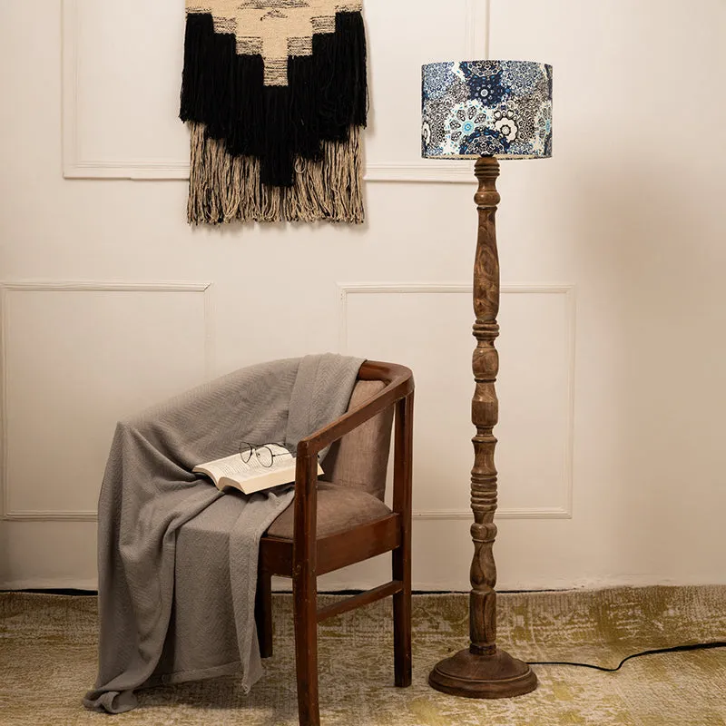 Whittla Ethnic Floor Lamp media 2