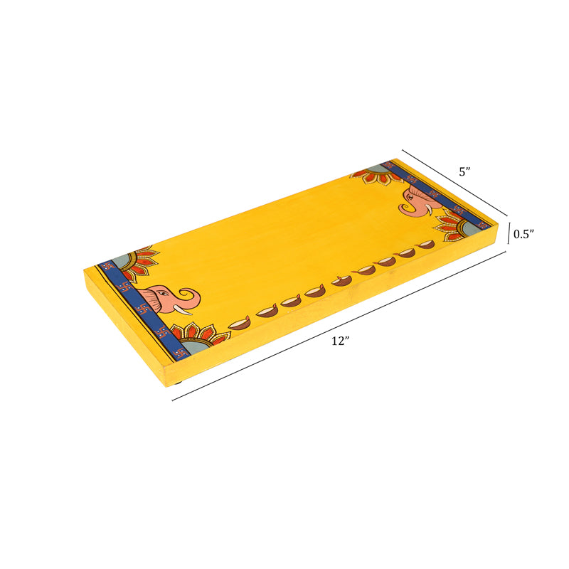Gajendra Yellow Pooja Chowki media 7