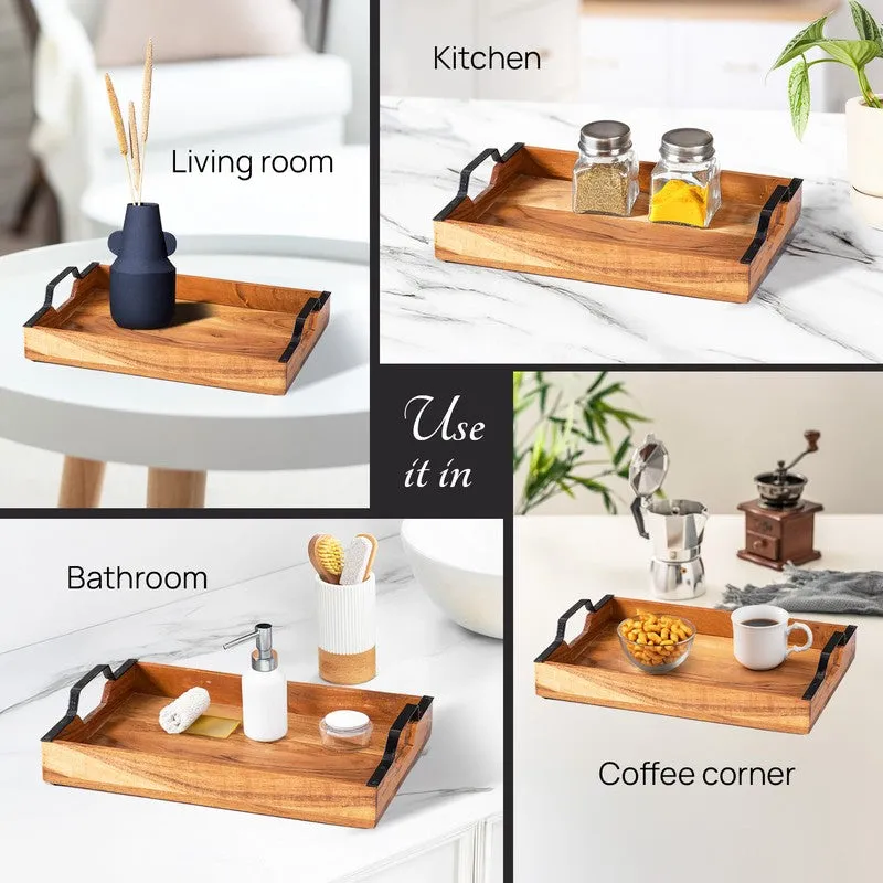 Sandstone Serving Tray - Black media 3