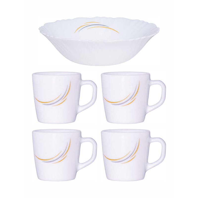 Cello Exto Stroke Tea & Snack Set - Five Piece Set media 4