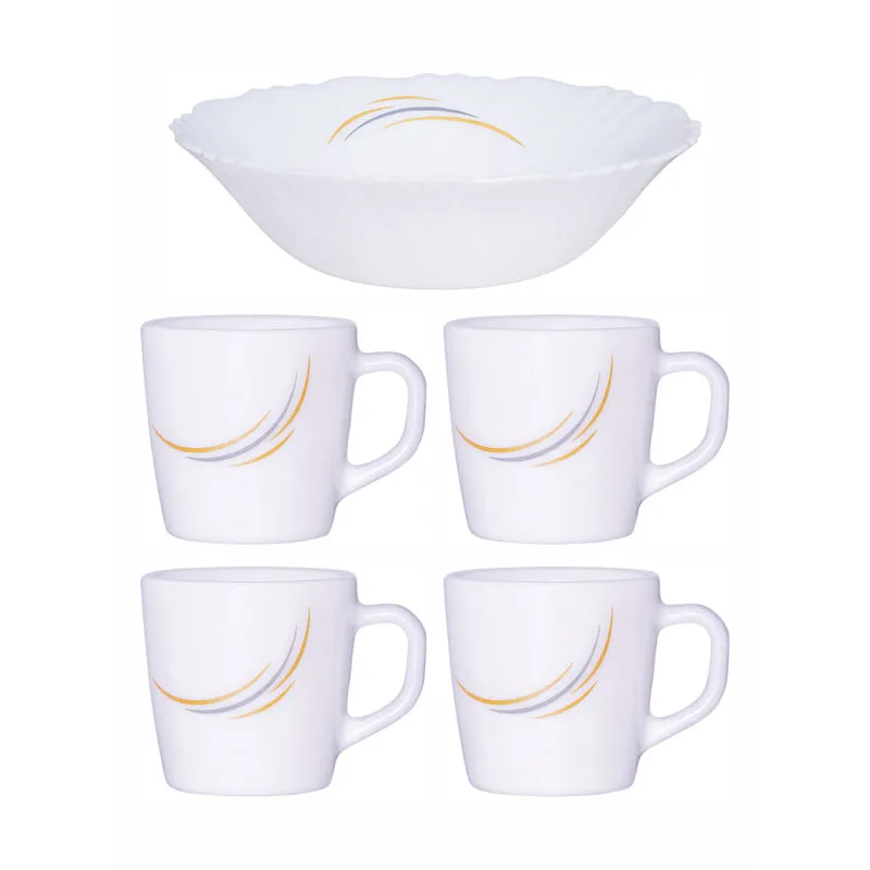 Cello Exto Stroke Tea & Snack Set - Five Piece Set media 4
