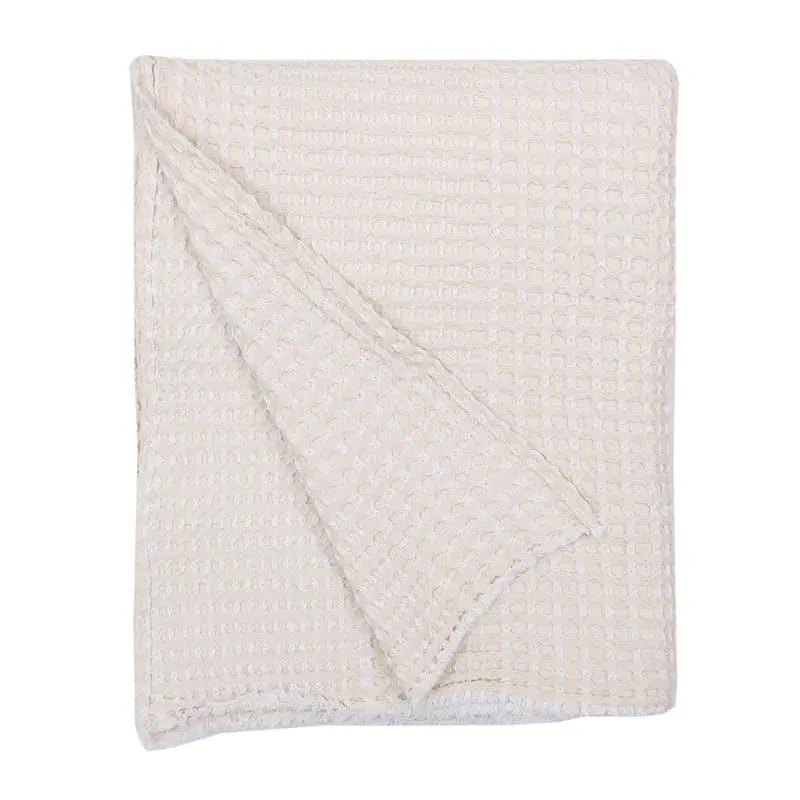 Karakoram Throw - Natural & White media 3
