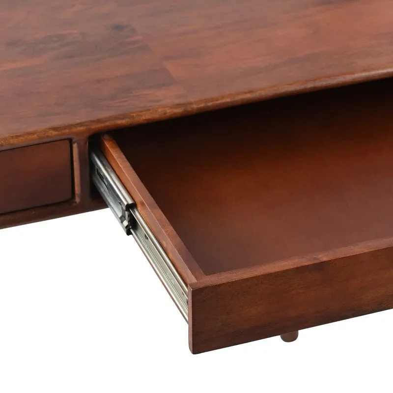Elan Brown Wooden Table media 6
