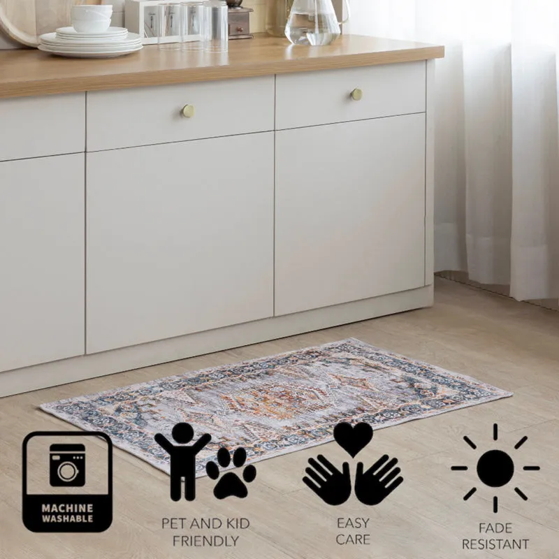 Cymbre Cotton Door Mats - Light Blue media 7