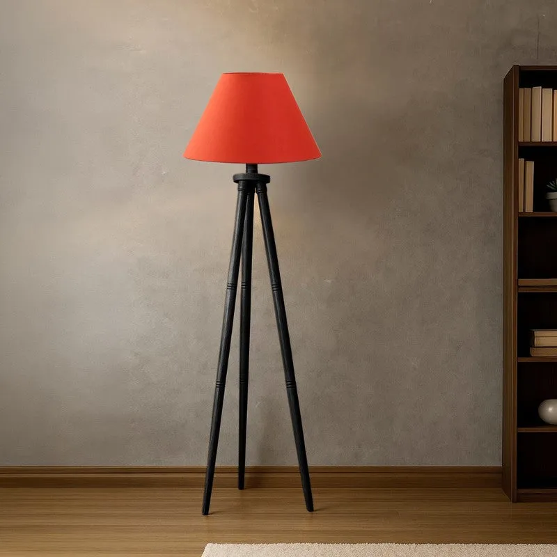 TriElite Conical Floor Lamp (Orange) media 2
