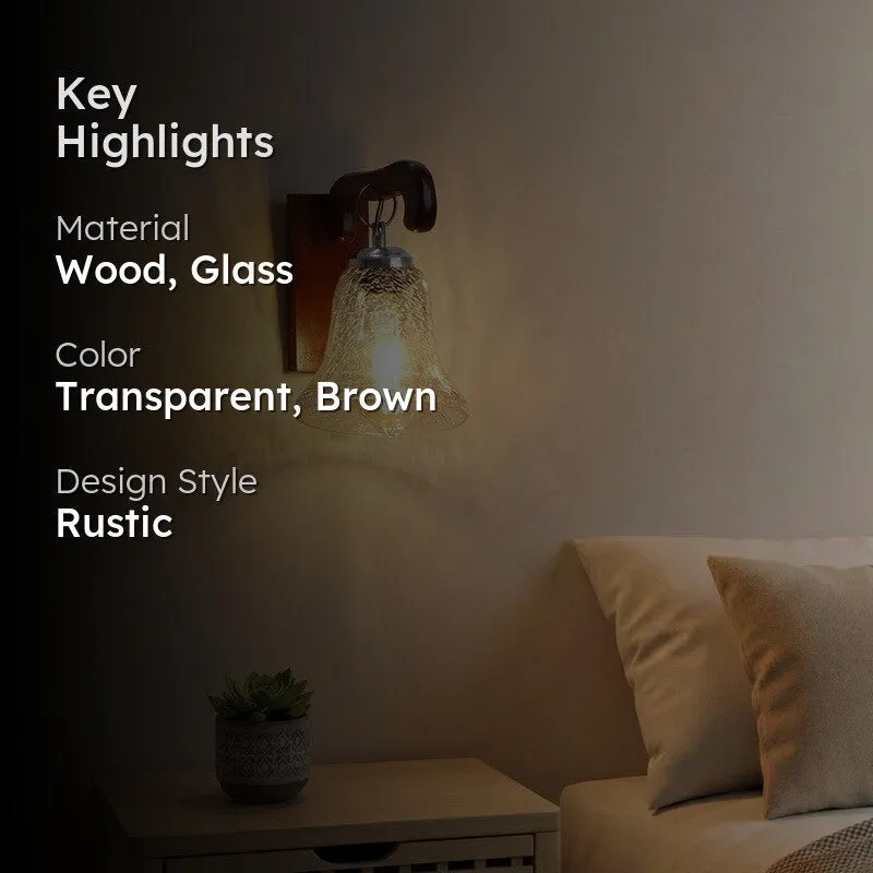 Crystal Edge Wavy Glass Wall Lamp media 2