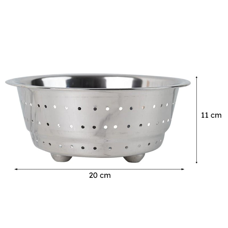Drizzle Drain Stainless Steel Strainer - 20 CM media 6
