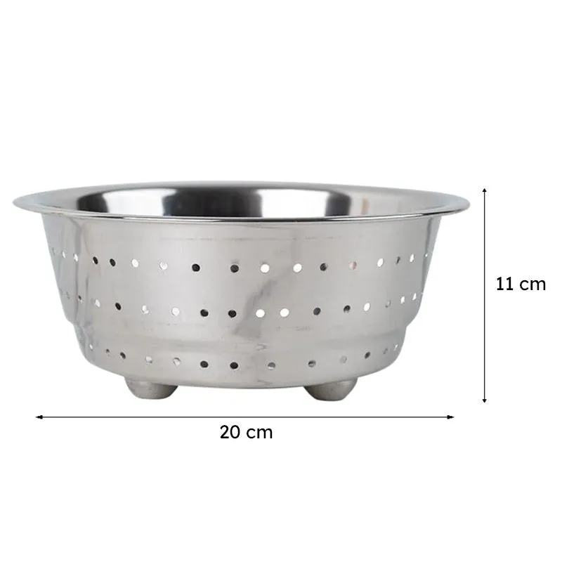 Drizzle Drain Stainless Steel Strainer - 20 CM media 6