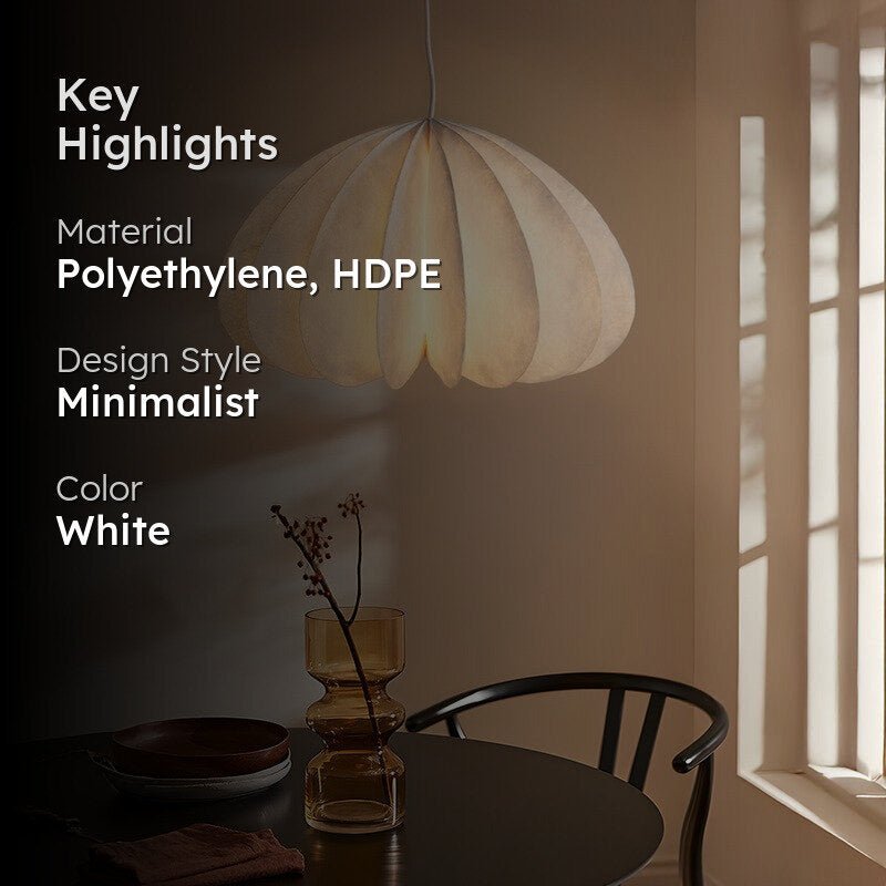 Fig Living Daisy Pendant Lamp - White media 2