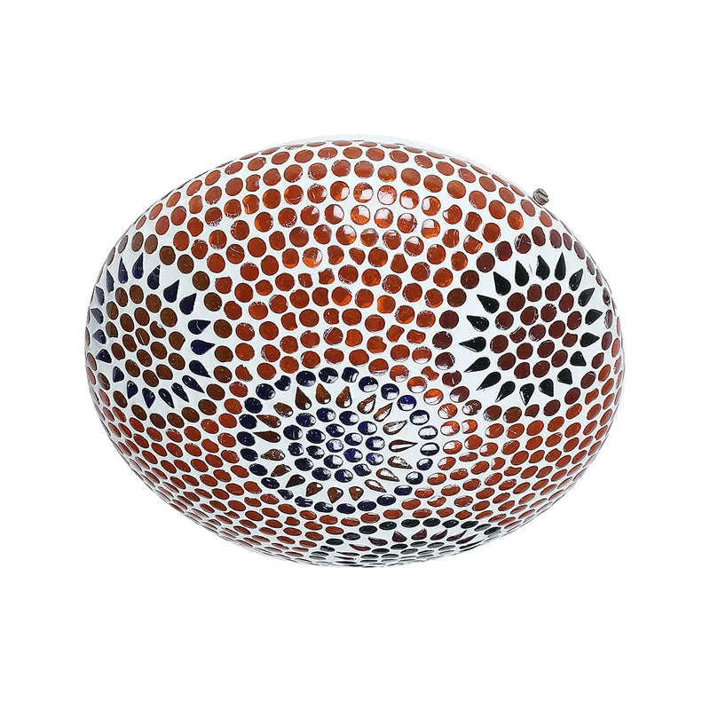 Lucen Flush Mount Glass Ceiling Lamp media 6