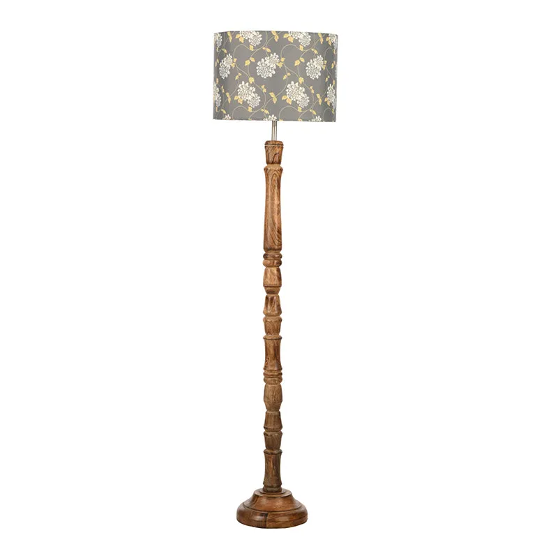 Etcho Grey Floor Lamp media 4