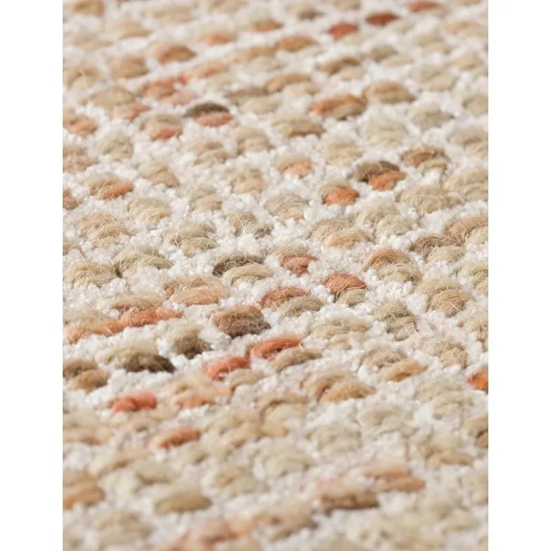 Thread Tale Hand Woven Wool Rug - Cream & Brown media 6