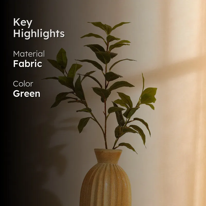 Artificial Realistic Green Flower Stick media 2