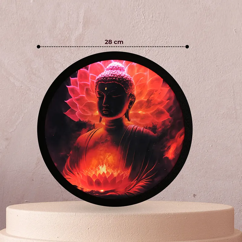 Kamala Buddha Backlit Wall Art media 10