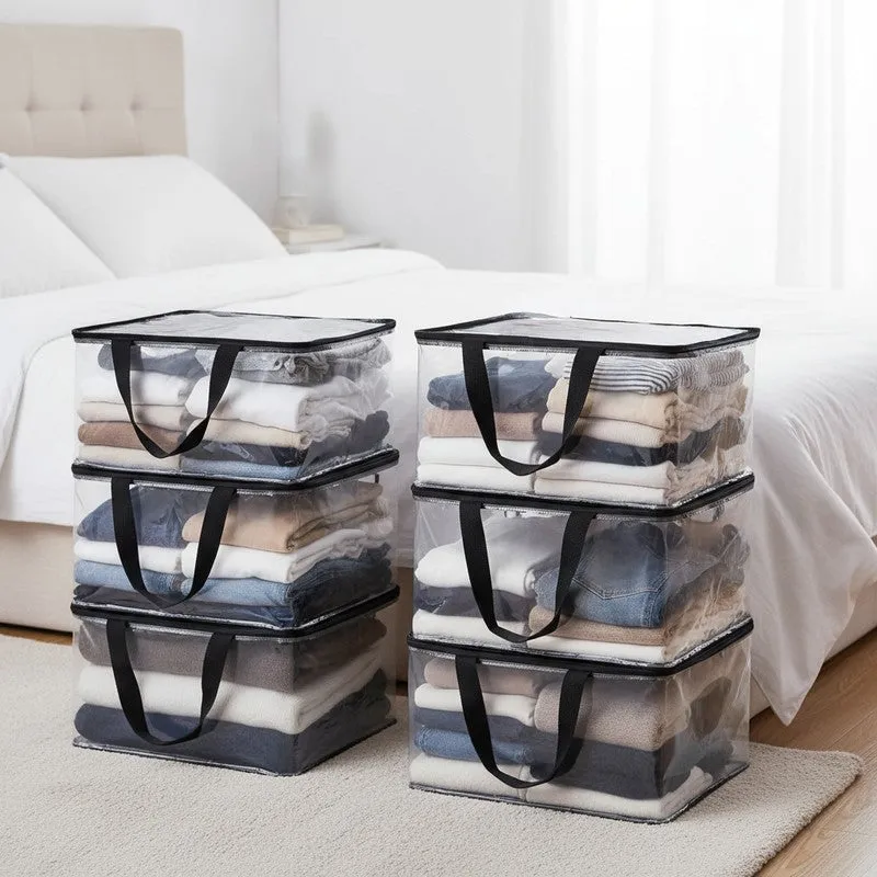 Laxis Stackora Cloth Organizer - Set Of Six media 1