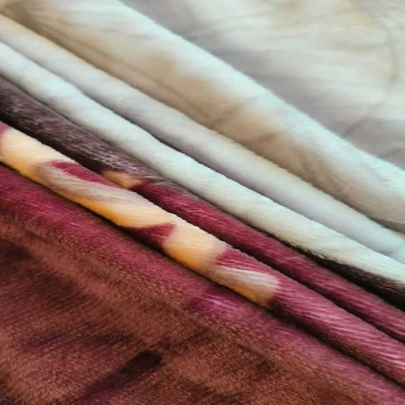Imperial Abstract Woolen Blanket (Brown) - 350 GSM media 4