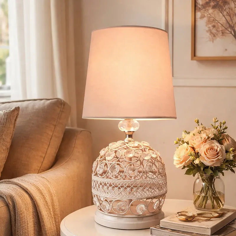 DomeNest Metal Table Lamp - Pink media 3