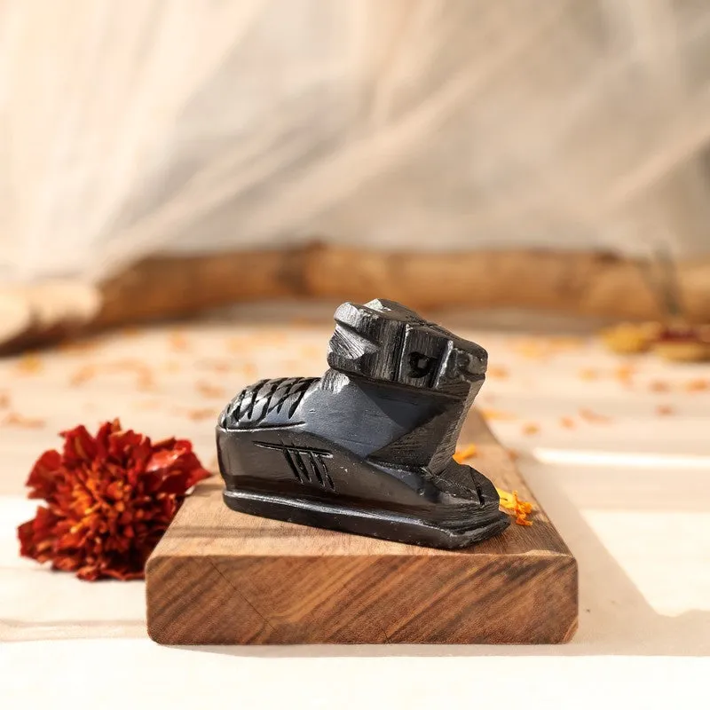 Nandi Ji Divine Ebony Wood Idol media 3