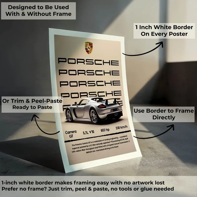 Porsche Powerhouse Wall Poster media 7