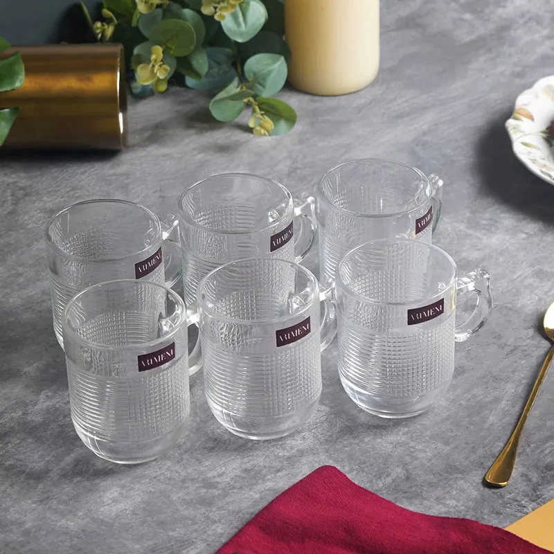 Auster Drinking Glass(250 mL) - Set Of Six media 1