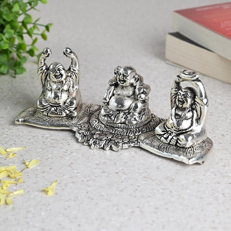 Fengshui Buddha Showpiece - Silver media 3