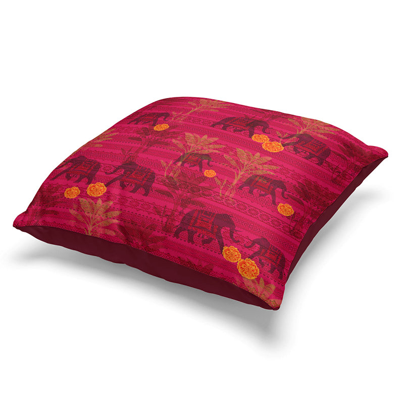 Elephant Safari Cushion Cover Set - Set Of Two media 5