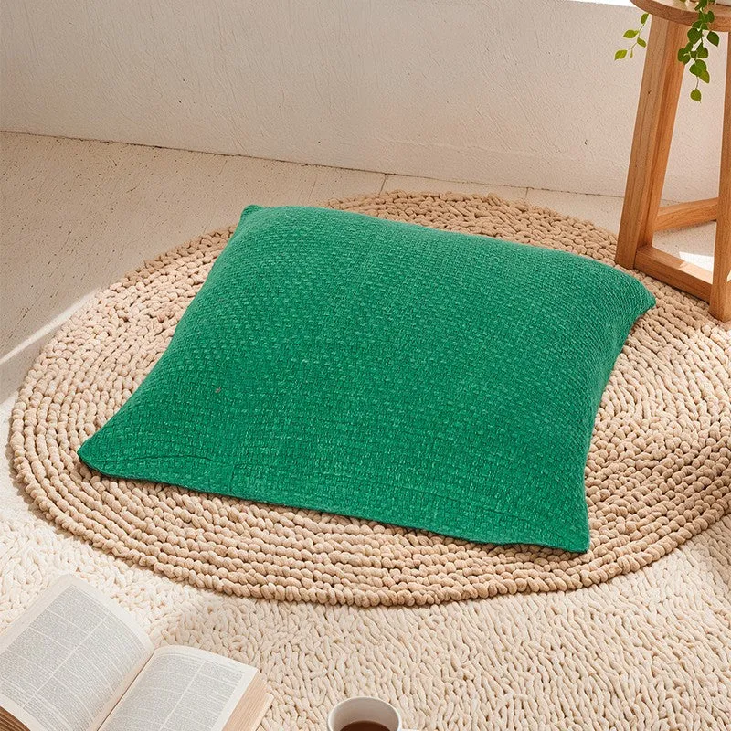Lunara Haven Cushion Cover (Green) - Set Of Two media 3