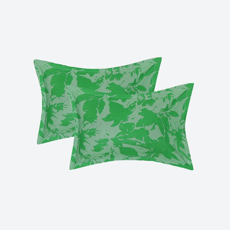Monte Carlo Modern Muse Cotton Bedsheet (Green) - 104 TC media 9