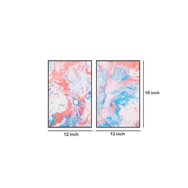 Cotton Candy Wall Art - Set Of Two media 7