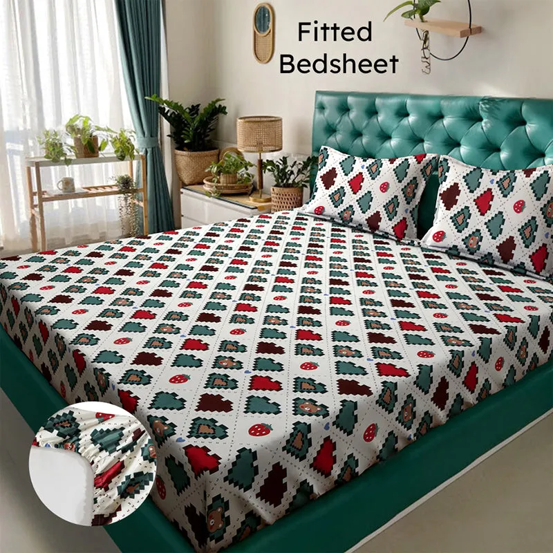 Justine Fitted Bedsheet - 180 GSM media 3