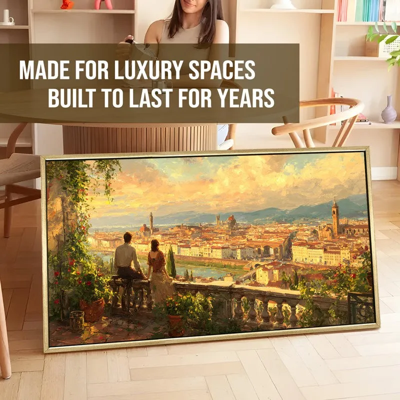 Togetherness Canvas Wall Painting With Frame media 5