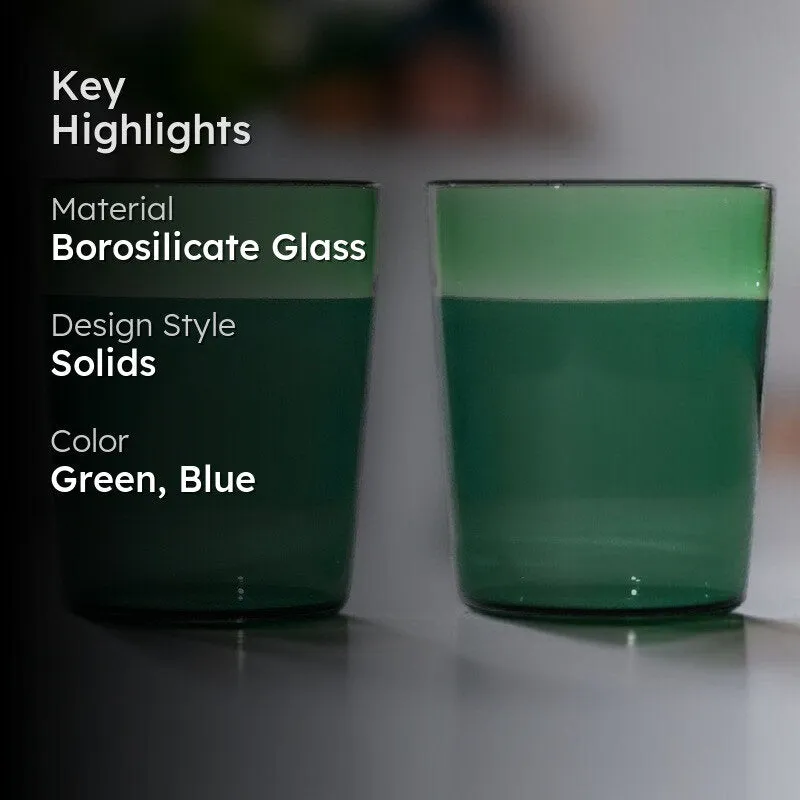 Frost Mint Tumbler Glass(310 mL) - Set Of Two media 2